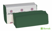 Jangro C-Fold Hand Towel 1-ply Green