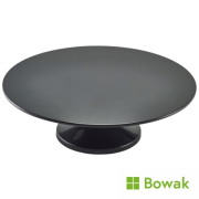 Black Melamine Cake Stand 33cm/13"