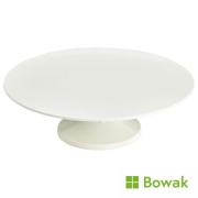 White Melamine Cake Stand 33cm/13"