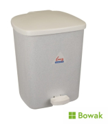 Pedal Bin Plastic 15 litre Granite