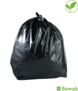 Jangro Waste Sacks Medium Duty Black 34"