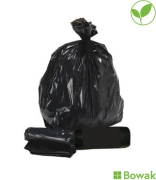Polysax Waste Sacks Heavy Black Duty 38"