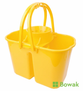 Duo Mop Bucket Dual 14L Yellow
