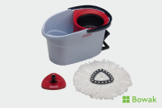 VILEDA ULTRASPIN KIT RED bucket spinner,frame, mop head