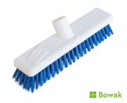 Hygiene Broom Stiff 30cm Blue