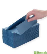 Jangro C-Fold Hand Towel 1-ply Blue