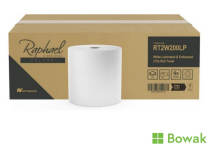 Raphael Roll Towel White 2ply