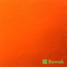 Dinner Napkin Orange 2ply 4-Fold 39cm