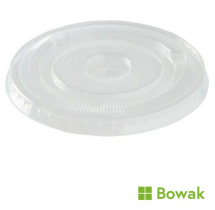 Smoothie Cup Lids Straw Slot fits 9-20oz Cups PLA