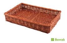 Wicker Display Basket Natural 46x30x8cm