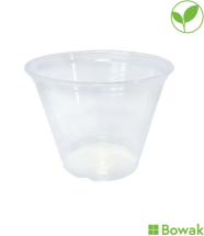 Non Vend Clear Cup Squat 9oz rPET