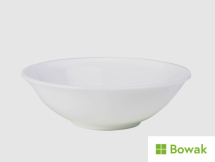 Genware Porcelain Oatmeal Bowl 16cm/6.25inch White