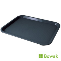 Fast Food Tray Black 34x26cm
