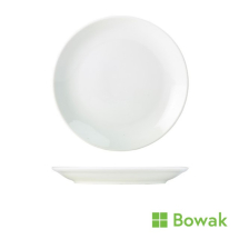 Coupe Plate White 24cm Genware