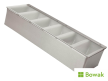 Condiment Holder 6 Section Stainless Steel
