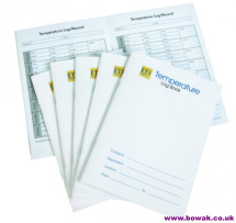 Food Temperature Log Book