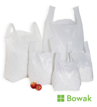 White Vest Carrier Small 10 x 15 x 18inch  9mu
