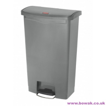 Slim Jim Front Pedal 68L Bin Grey