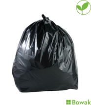 Jangro Waste Sacks Medium Duty Black 38inch