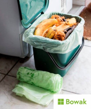 Compostable Green Food Waste Bin Liner 40 litre