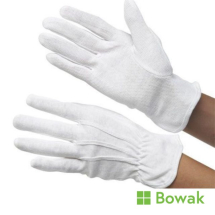 Waiter Heat Resistant White Gloves Medium