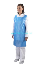 Aprons Disposable 107cm Blue