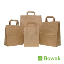 Brown Paper Handled Small